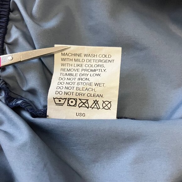 Columbia Navy and Gray Track Pants - Picture 6 of 9